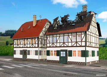 PIKO 65011 G Abgebranntes Haus (Gebouwen, Scenery), Ophalen of Verzenden, Nieuw