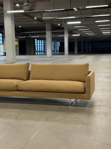 Montis Axel 5-zits bank | Caramel | NIEUWSTAAT + Garantie, 300 cm of meer, 75 tot 100 cm, Ophalen of Verzenden, Zo goed als nieuw