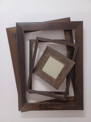 Orsi Cornici - Lijst (5) - Hout - 35x50 / 25x35 /13x13, Antiek en Kunst, Curiosa en Brocante