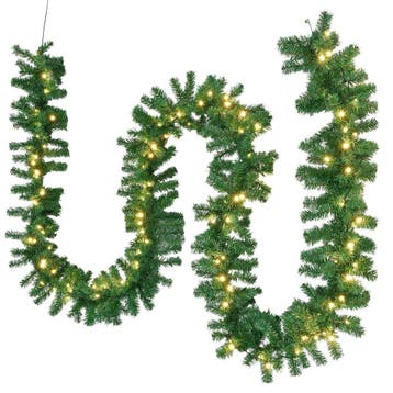 Kunstkerstslinger / Sparrenslinger / Kerstslinger - 5 Meter, Diversen, Kerst, Verzenden, Nieuw