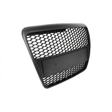 Grill Audi A6 4F C6 (2004-2007) RS Design Matte Black, Auto-onderdelen, Overige Auto-onderdelen, Ophalen of Verzenden, Nieuw