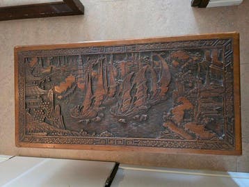 Kist - Hout - Chinese kamferhouten kist