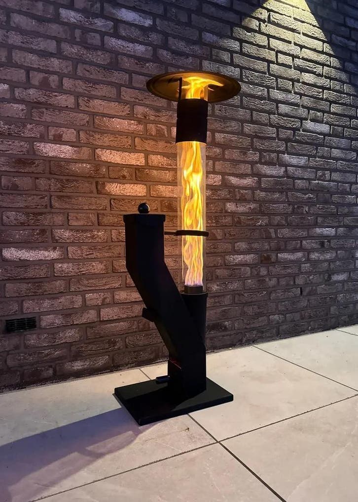 Nu 239,95 - Flamesa Inferno Compact - Pelletkachel buiten, Tuin en Terras, Tuinhaarden, Nieuw, Ophalen of Verzenden