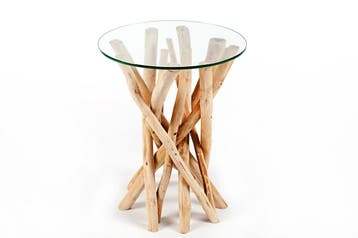 Glasplaat Ø 40cm rond voor bijzettafels gehard glas -, Huis en Inrichting, Ophalen of Verzenden, Nieuw