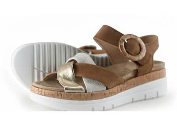 Feyn Sandalen in maat 36 Cognac, Kleding | Dames, Schoenen, Feyn, Overige kleuren, Verzenden, Sandalen of Muiltjes