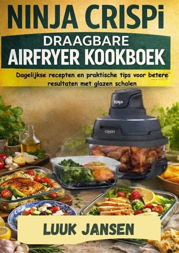 9789403869216 NINJA CRISPI DRAAGBARE AIRFRYER KOOKBOEK, Boeken, Verzenden, Nieuw, Luuk JANSEN