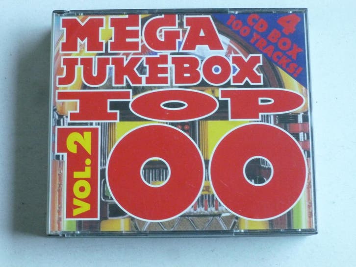 Mega Jukebox Top 100 vol.2 (4 CD), Cd's en Dvd's, Cd's | Verzamelalbums, Zo goed als nieuw, Ophalen of Verzenden