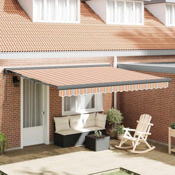 vidaXL Elektrisch zonnescherm 4 x 3 m, Verzenden, Nieuw