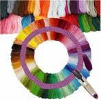 Maaleo Borduurgaren Set 150-delig – Mulina Kleuren + Draa., Hobby en Vrije tijd, Schilderen, Ophalen of Verzenden, Nieuw