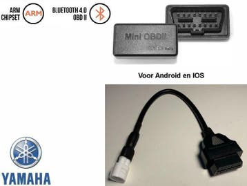 Yamaha motorbike (3 pin) uitlees set voor Android en IOS  NU, Ophalen of Verzenden