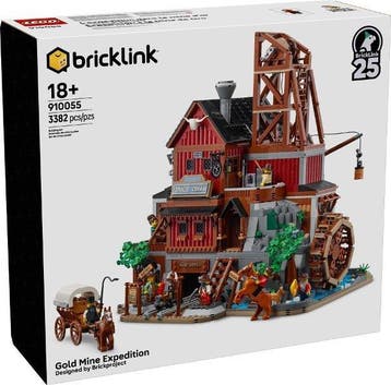 Lego Set - 910055 - BrickLink Designer Program - Gold Mine, Nieuw