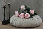 Rond velvet kussen Sand 60 cm, Huis en Inrichting, Woonaccessoires | Kussens, Ophalen of Verzenden, Nieuw