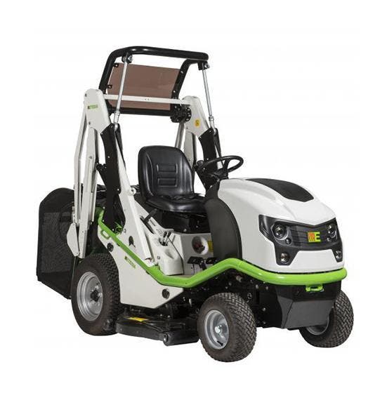 Etesia Hydro zitmaaier met opvang Buffalo HPX 124 4WD, Tuin en Terras, Zitmaaiers, Nieuw, 120 cm of meer, Ophalen of Verzenden