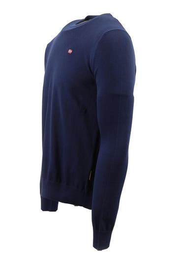 Napapijri Trui in maat S Blauw, Kleding | Heren, Truien en Vesten, Verzenden, Zo goed als nieuw, Blauw, Napapijri