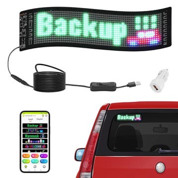 LED Paneel Programmeerbaar | RGB 38x10cm | Retourdeal 28%, Ophalen of Verzenden