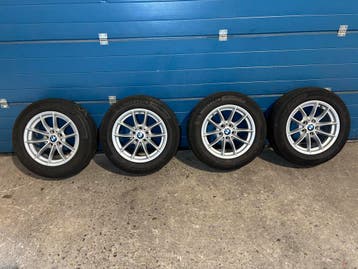 Originele BMW 3 Serie F30 F31 - 16 inch zomerset Style 390, Ophalen, Gebruikt, 16 inch, Banden en Velgen