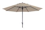 Madison stokparasol timor luxe Ecru 400 cm., Tuin en Terras, Verzenden, Nieuw, Stokparasol