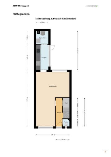 Te huur: Huis Buffelstraat in Rotterdam, Rotterdam, Zuid-Holland