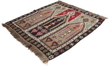Anatolische kelim antiek van wol - Vloerkleed - 165 cm - 148, Nieuw