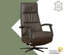 Leren sta-op-stoel Balance - Toledo Espresso (bruin) -, Huis en Inrichting, Fauteuils, Bohemian, Industrieel, Modern, Scandinavisch
