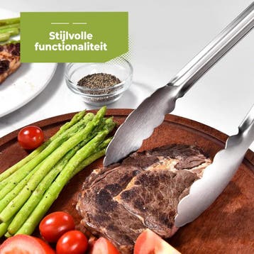 HI NATURE™ Barbecuetangen - Premium Multifunctionele, Ophalen of Verzenden, Zo goed als nieuw, Hi Nature