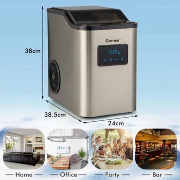 2dekans | Coast Nugget Ijsblokjesmachine - Crushed Ice Maker, Ophalen of Verzenden, Zo goed als nieuw