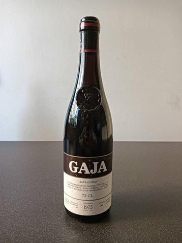 1975 Gaja - Barbaresco - Fles (0.72L), Nieuw