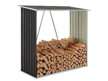 Veiling - Haardhoutschuur / Houtopslag Enno - 163 x 83 x 154, Tuin en Terras