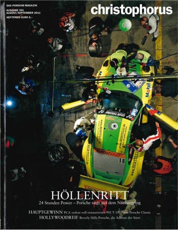 2011 PORSCHE CHRISTOPHORUS MAGAZINE 351 DUITS, Nieuw, Porsche, Author