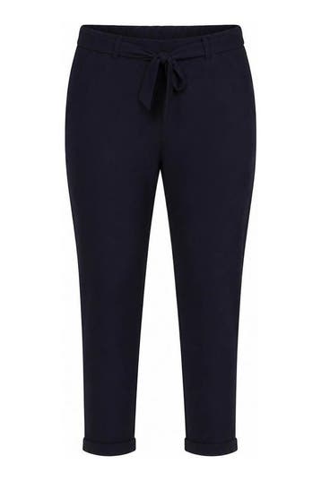 Kaffe Broek in maat 46 Blauw, Kleding | Dames, Kaffe, Verzenden, Zo goed als nieuw, Blauw