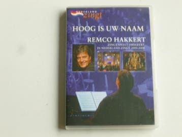 Remco Hakkert - Hoog is Uw Naam / Nederland Zingt (DVD), Ophalen of Verzenden, Zo goed als nieuw