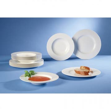 2dekans | Villeroy & Boch Wonderful World Diep Bord – 24 cm, Ophalen of Verzenden, Zo goed als nieuw