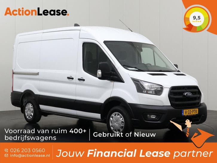 Ford Transit 20TDCI Wit occasion, Auto's, Bestelauto's, Te koop, Zwart, Handgeschakeld, Financial lease, BTW verrekenbaar, Diesel
