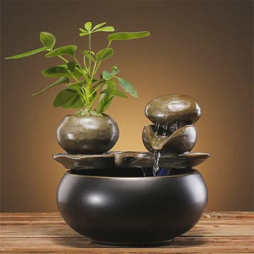 Keramische Fontein voor Katten en Huisdieren - Zen Decoratie, Verzenden, Nieuw in verpakking