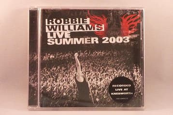 Robbie Williams - Live Summer 2003, Cd's en Dvd's, Ophalen of Verzenden, Zo goed als nieuw