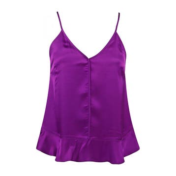 Nenette • paarse top • XS (IT40), Verzenden, Paars, Maat 34 (XS) of kleiner, Nenette