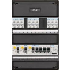 Eaton groepenkast 3-fase, 9 groepen, 3 Aardlekschakelaars, Nieuw