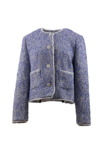 Neo Noir Blazer in maat 40 Blauw, Kleding | Dames, Neo Noir, Verzenden, Zo goed als nieuw, Blauw