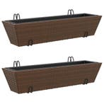 Hangende Bloempot 2-pack | Weerbestendig | Laatste Stuk!, Overige materialen, Minder dan 30 cm, Nieuw, Ophalen of Verzenden