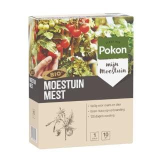 Pokon bio moestuinmest | 1 kg (Korrels), Tuin en Terras, Aarde en Mest, Verzenden