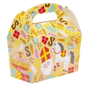 Traktatie/cadeau doosje Sinterklaas, Ophalen of Verzenden, Nieuw, Feestartikel, Kerst of Sinterklaas