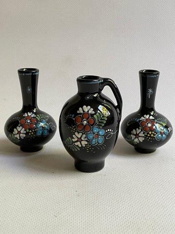 De Porceleyne Fles, Delft - Vaas (3) - Delfts zwart -