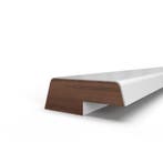 Opdek Glaslat 12x36 mm schuin - sponning 5x16mm-1000 mm, Ophalen of Verzenden, Nieuw