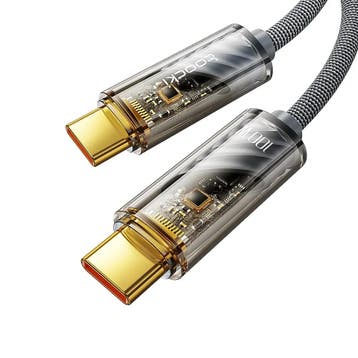 DrPhone Toocki 100W - USB Type-C Kabel – 0.5 Meter - Snel Op, Verzenden, Nieuw