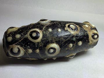 Laat-Romeins / Vroeg-Byzantijns Glas Glazen oogparel - 61 mm