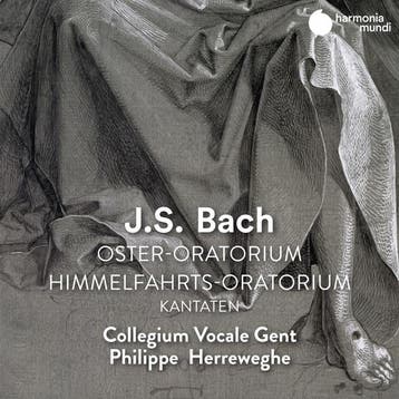 cd - collegium vocale gent philippe herr - BACH OSTER-ORA..., Verzenden, Zo goed als nieuw