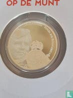 Nederland 5 euro 2017 (PROOF - folder) Stelling van Amst..., Verzenden, Losse munt, Goud