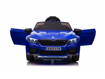 BMW M5,Lithium, Leder zitje, Rubberen banden, Kinder Accu Au, Ophalen of Verzenden, Nieuw