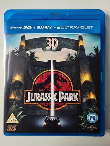 JURASSIC PARK (3D + 2D) (IMPORT WITH PARTIAL DUTCH SUBS), Verzenden, Gebruikt