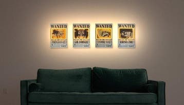 LEDMansion - WANTED COLLECTIE – ONE PIECE - 25x35cm |, Nieuw